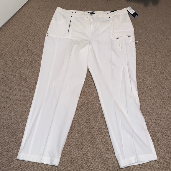 Plus Size Penningtons Cotton Pants - Picture 1 of 5